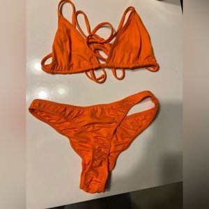 Frankies Bikinis burnt orange